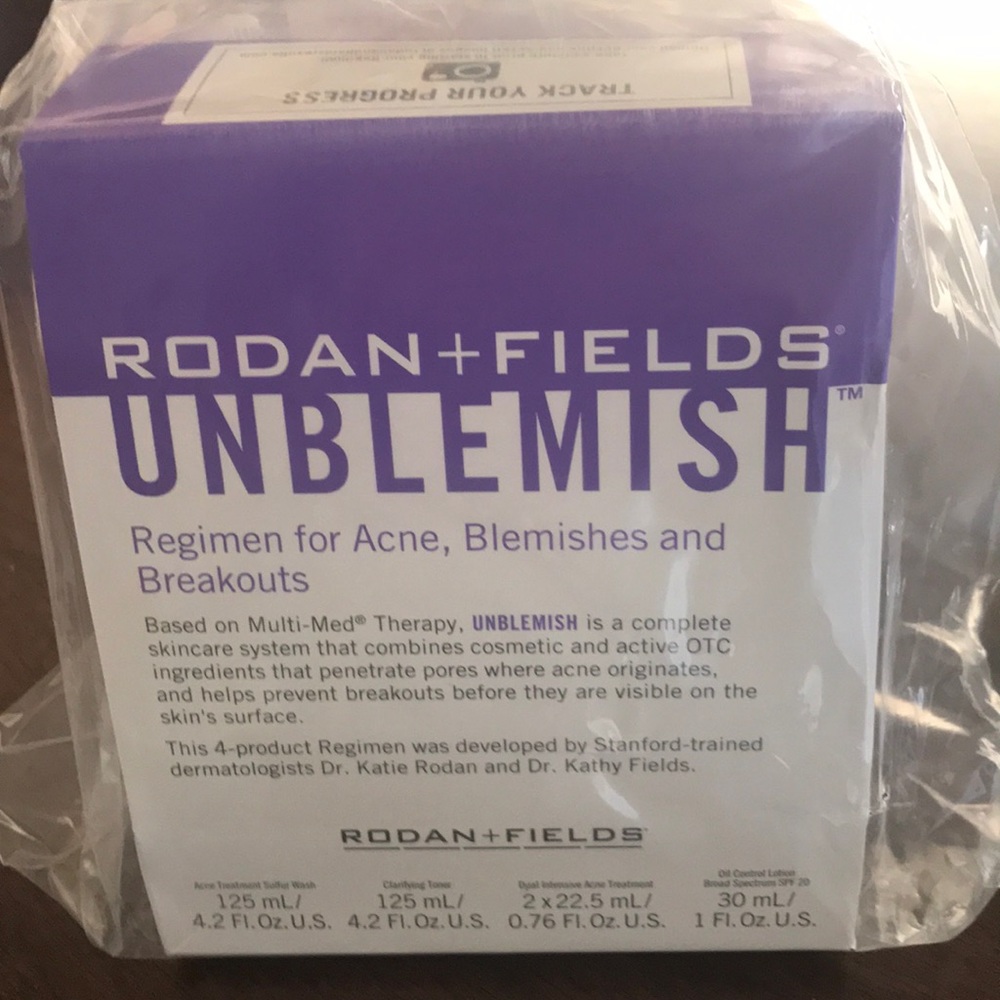 Brand new! Rodan and Fields Unblemish Regimen